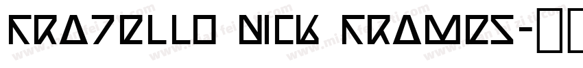 Fratello Nick Frames字体转换